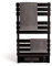 CREATE/WARM TOWEL PRO 500-1500W / Badheizkörper Schwarz mit Heizstrahler und Fernbedienung / 101x13x55cm / WLAN, geringer Verbrauch
