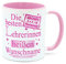 Die besten Lehrerinnen heißen Kaffeetasse mit Namen personalisierte Becher lustige Tasse Geburtstag Geschenke für Abschied Geschenkidee witzige Lehrergeschenke Abschluss homeschooling zum coole Lehrer