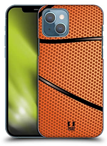 Head Case Designs Basketball Ball Kollektion Harte Rueckseiten Handyhülle Hülle Huelle kompatibel mit Apple iPhone 13