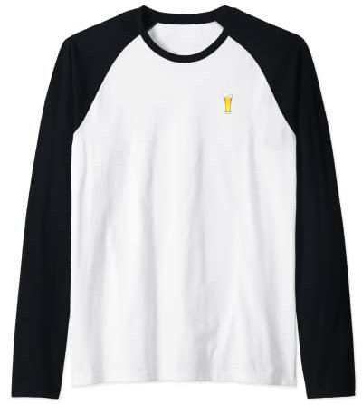 Verre à bière blanche Jga Manche Raglan