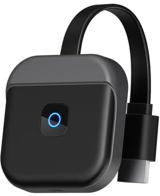 Yuattory 2.4G WiFi InaláMbrico TV Stick Display Adaptador de TV -Compatible Smart TV Proyector de Pantalla Proyector de Pantalla 4K 1080P