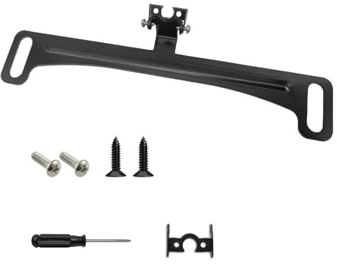 Reverse Rear License Plate Bracket Universal Car Dash Cam Mirror Kit Rearview Mount, Installation Holder for Backup View Camera