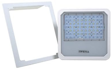 NCC-Licht LED Tankstellenleuchte Einbauleuchte & Aufbauleuchte GFD301 80W IP65 9600lm Tageslicht 5000K asymmetrisch