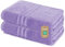 Lavea Saunatuch Saunahandtuch 80x200cm - 2er Set, Lavendel, 500gr/m², 100% Baumwolle