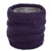 Tbkoly Modischer Schal Wickelschals Poncho Schal, warmer Unisex Rundhals Schal Frauen Winter einfarbiger dicker Strickfellschal warmer Kaschmirschal einfacher Beanie Schal (Farbe: 12, Größe: A)