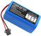 Batería de aspiradora 3000mAh 14,4V Li-Ion para Ikohs Netbot S15 for Onson J10C for Foe SereneLife PUCRC675