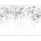 murando - Premium Photo Wallpaper Leaves 400x280 cm / 158x111 - Non-Woven Premium Art Print Fleece Wall Mural Decoration Poster Picture Design Modern - Nature Plant Grey Like Painted b-C-0615-a-d