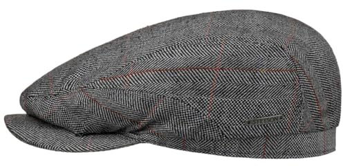 Stetson Pascoli Driver Flatcap Schiebermütze UV-Schutz 40 Herren Frühling Sommer