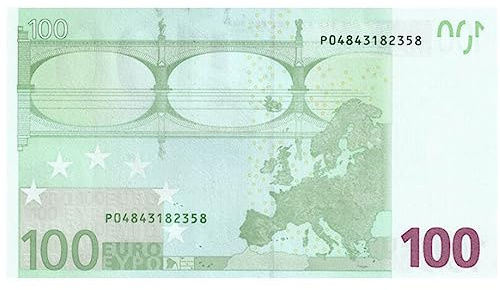 KAREN66 Euro Dollar Teppich 60x120 cm Wohnzimmerteppich Küchenteppich Waschbar Teppich Läufer rutschfest Bettvorleger Wohnzimmer Schlafzimmer Bodenmatte Deko (100 Euro -b, 60x120 cm)