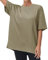 THE GYM PEOPLE Damen Kurzärmeliges mit Rundhalsausschnitt Übergroße T-Shirts Basic Baumwolle Shirts