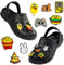 CityComfort Sabot de Jardin Garçon, Chaussure Enfant avec Charmes à Clipser (Noir, 28/29 EU)
