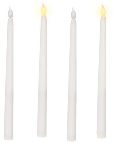 Baker Ross FX959 LED-Kerzenständer - Packung mit 4, Elektrische Kerzen für Bastelarbeiten und Dekorationen