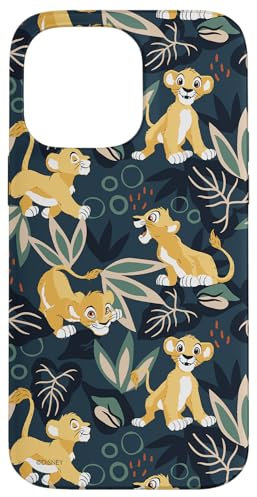 iPhone 14 Pro Max Disney The Lion King Young Simba Jungle Print Case