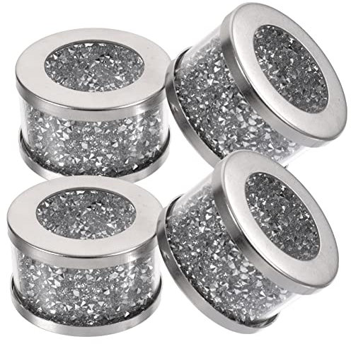 Cabilock 4stücke Serviettenhalter Aus Serviettenringe in Großen Serviettenschnallen Für Tischdekoration Tragbare Serviettenornamente Für Feiertage Und Hochzeitsfeiern