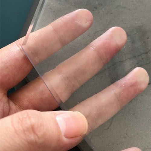 Schreibtischunterlage Mattiert Schreibtischmatte Transparent Hitzebeständig Bastelunterlage Rutschfest Schutzfolie Schreibtisch-Schreibpadmatte(50x70cm)