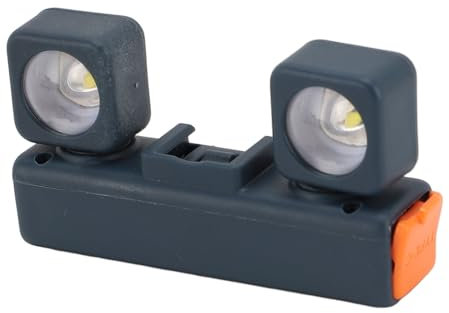 Lampe de Pistolet à Peinture en Aérosol, Lumière de Remplissage Universelle pour Pistolet à Peinture Automobile avec 2 Couleurs et 2 Luminosités, Système D'éclairage de Pistolet