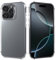 Migeec Clear Case for iPhone 16 Pro 6.3 Transparent Phone Cover Shockproof Protective