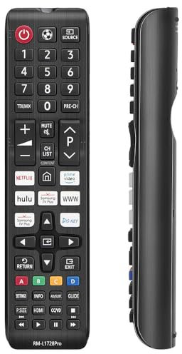 Reemplazo Nuevo Universal Mando a Distancia para Samsung Smart,RM-L1728 Pro Mando Universal per Samsung-TV LCD LED UHD QLED 4K HDR TV con Netflix, Botón Rakuten
