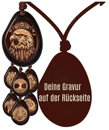 Amarumi Handgefertigter Anhänger aus Taguanuss – Symbol für Lebensfreude, Harmonie & Naturverbundenheit | Indianischer Schmuck