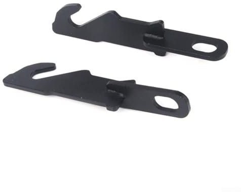 Besttoolifes for Polaris for RZR Door Hinge Extension Metal Black Door Widening Kit for XP 1000 for XP 4 1000 Turbo Models Airflow Improvement Tool