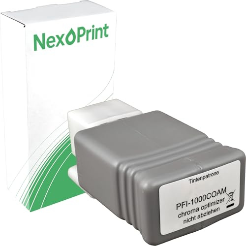 NexoPrint PFI-1000CO0556C001 Chroma Optimizer Druckerpatronen kompatibel mit Canon imagePROGRAF Pro - Hohe Ergiebigkeit