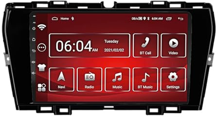 Android 15 9 Double din Car Stereo for SsangYong Tivoli 2019-2021 with Mirrorlink/Carplay/Bluetooth/WiFi/SWC/GPS Navigation/DSP/RDS/FM/AM/Backup Camera/Car Radio(E5 8+256)