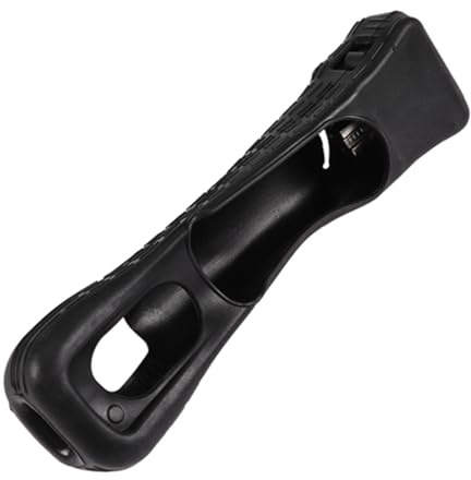 LUCKDANO MotionPlus-Adapter Motion MotionPlus-Sensoradapter mit Silikonhülle für -Fernbedienung – Erhöhen Sie die Spielgenauigkeit und -kontrolle – Kompatibel mit Verschiedenen -Spielen (BLACK)