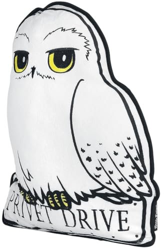 Harry Potter Hedwig Unisex Kissen weiß 100% Polyester Fan-Merch, Filme, Hedwig