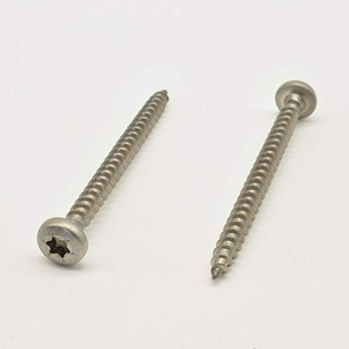 Rundkopf-Holzbauschrauben Art. 9045 A4 3,5X35 TX15 (VPE 200 Stk)