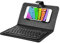 Eboxer Étui Clavier pour Smartphone Housse de Protection en Cuir Clavier Bluetooth sans Fil avec Support pour 4,5 '' à 6,8 '' Téléphones Android, iOS etc.(Noir)