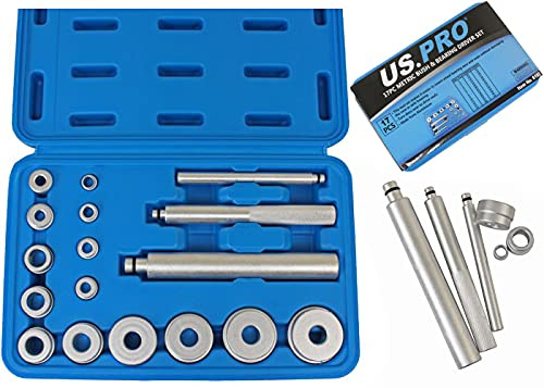 17pc Bush Bearing Seal Driver Installer Set Metric 10-42mm US Pro