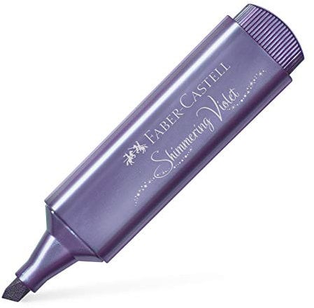 Faber-Castell Textliner 46 Metallic Violet - Caja de 10 unidades