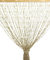 Tex Family Wood© Rideau de chaînettes tressées en fibre naturelle, anti-insectes et antibruit, beige, 100 x 220 cm