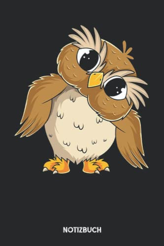 Eulen: Notizbuch für Eulen Liebhaber | liniert