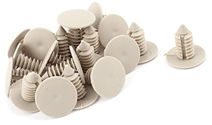 A ABSOPRO Voiture Porte Garniture 8mm Trou Diamètre Rivets Retenue Clip 8mm (Ensemble de 20)