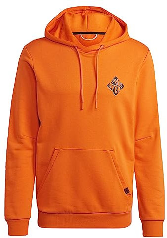 adidas Five Ten Graphic Hoodie Herren Orange Größe M