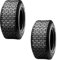 Lot de 2 pneus 18 x 8,50 – 8 6PR pour tondeuses à gazon pour tracteur de jardin