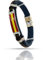Only faith Pulsera Bandera España Pulsera de Cuero piel genuino Hombre Acero inoxidable Ajustable Bandera Paracord Amarillo y rojo negro Regalo para Hombre (Cuero Bandera)