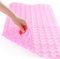 ADOV Tapis de Baignoire Antidérapant, 100x40 cm Extra Long Tapis de Bain Antidérapant, 200 Ventouses, Trous de Drainage, Lavable en Machine, Antimoisissure, Matériau PVC, Tapis Douche Durable