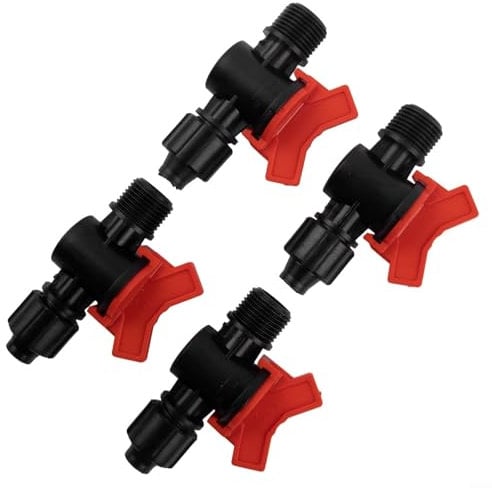 Oceanlend Praktische Kugelhahn-Verriegelung, für PE-PiFor PE 16 mm bis 30,5 cm, 20 mm bis 86,4 cm (16 mm bis 1/2 Zoll), 3OH8FU3V7E8NGLBRHA7404HSR