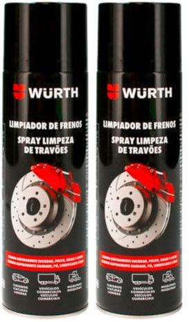 PROQUISUR Limpia Frenos 500ML WURTH Black Edition (6)