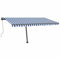 Kangmusi Standmarkise Automatisch 450x350 cm Blau/, kangmusi3069846