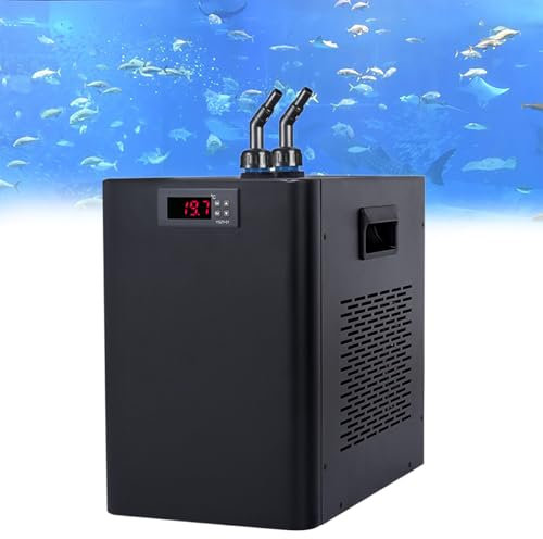 Refroidisseur D'aquarium, Refroidisseur D'eau Silencieux, Refroidisseur D'eau pour Plongée à Froid,Machine de Refroidissement D'eau pour Aquarium,pour Culture de Méduses de Plantes Aquatiques