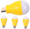 HOUDERCO 4pcs LED Light Fixture Powered Bulbs Battery Operated Lights Light Projector Outdoor Mini Night Small Screw Light Bulb Ceiling Lights LED Lights Car Plastic