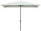DecHome - Ombrellone da Giardino Rettangolare 2x3 mt in Alluminio Telo in Poliestere colore Beige