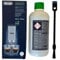 Entkalker passend für DeLonghi Kaffeemaschinen 500ml Flüssigentkalker zur Entkalkung von Kaffeevollautomaten Espressomaschinen und MDS-Pro Tresterspachtel mit Pinsel zur Reinigung von Tresterbehälter