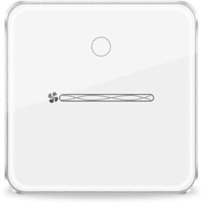 Koolenry Zigbee Smart LAN Light Switch 1 Gang Slider Control, Touch -Aktivierung für Tuya App -Integration, Neutraler Draht Erforderlich B
