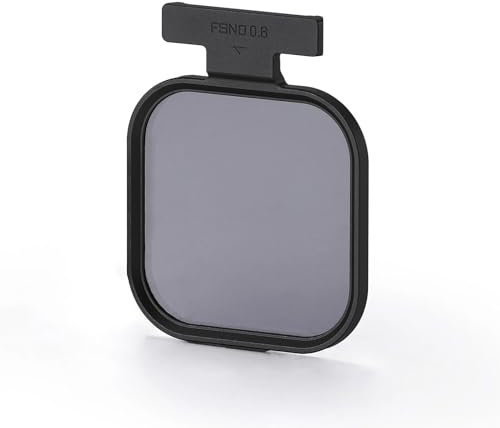 Tilta Khronos Magnetischer FSND 0,6 Filter kompatibel mit iPhone 16 Pro Max/16 Pro/15 Pro Max/15 Pro – Schwarz TK-IP-ND6-B