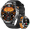 LIGE Reloj Inteligente Hombre 1000mAh Batería/1.85'' HD Grande Pantalla Smartwatch con 100+ Modos Deportivos,IP68 Impermeable Fitness Watch con 24/7 Ritmo Cardíaco,Monitor de Sueño para Android iOS
