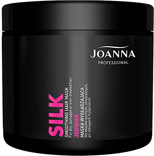 Joanna Professional Silk Protein Hair Mask – Smoothing Hair Products with Silk Proteins – Hydrolyzed Liquid Silk Protein for Hair Growth – Professional Hair Products - 500 g